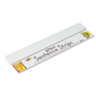 TREND&reg; Wipe Off&reg; Sentence Strips