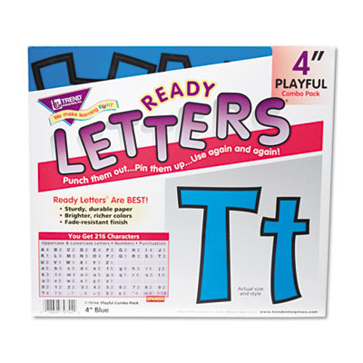 TREND&reg; Ready Letters&reg; Playful Combo Set