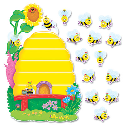 TREND&reg; Busy Bees Job Chart Plus Bulletin Board Set