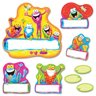 TREND&reg; Frog-tastic!&trade; Jump-Starters Bulletin Board Set