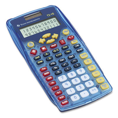 Texas Instruments TI-15 Explorer&trade; Elementary Calculator