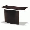 Mayline&reg; Napoli&reg; Veneer Series Bridge with Left Curved Base
