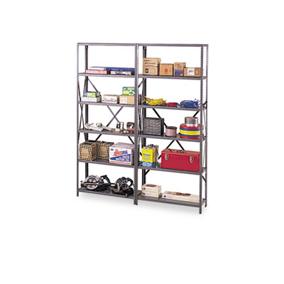 Tennsco 87" High Industrial Steel Shelving