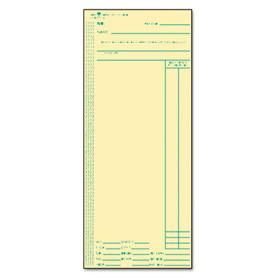 TOPS&trade; Time Clock Cards