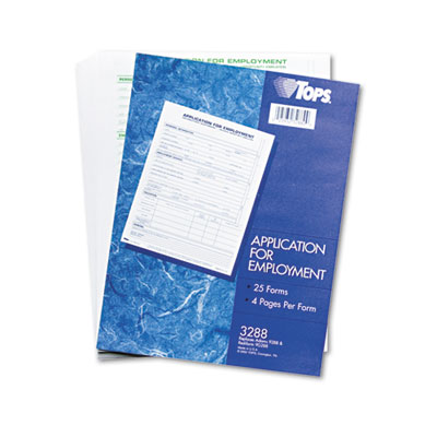 TOPS&trade; Comprehensive Employee Application Form