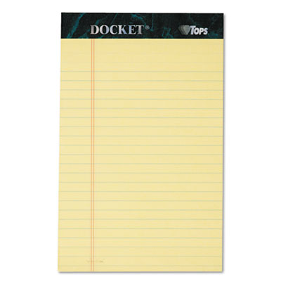 TOPS&trade; Docket&trade; Ruled Perforated Pads