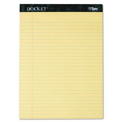 TOPS&trade; Docket&trade; Ruled Perforated Pads
