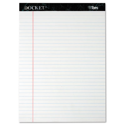 TOPS&trade; Docket&trade; Ruled Perforated Pads