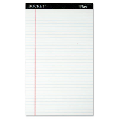 TOPS&trade; Docket&trade; Ruled Perforated Pads