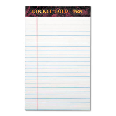 TOPS&trade; Docket&trade; Ruled Perforated Pads