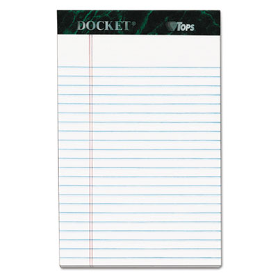 TOPS&trade; Docket&trade; Ruled Perforated Pads