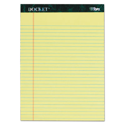 TOPS&trade; Docket&trade; Ruled Perforated Pads