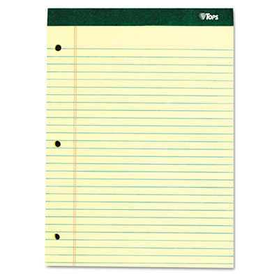 TOPS&trade; Double Docket&trade; Ruled Pads with Extra Sturdy Back