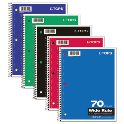 TOPS&trade; Coil-Lock Wirebound Notebooks