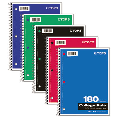 TOPS&trade; Coil-Lock Wirebound Notebooks