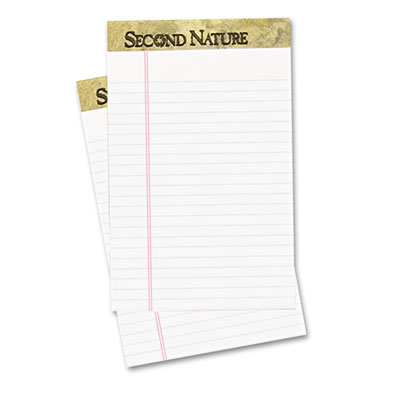 TOPS&trade; Second Nature&reg; Premium Recycled Ruled Pads