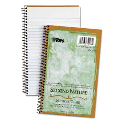 TOPS&trade; Second Nature&reg; Single Subject Wirebound Notebooks
