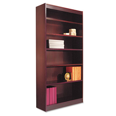 Alera&reg; Veneer Square Corner Bookcase
