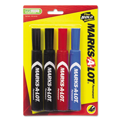 Marks-A-Lot&reg; Regular Desk Style Permanent Marker