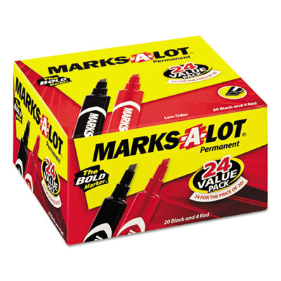 Marks-A-Lot&reg; Regular Desk Style Permanent Marker