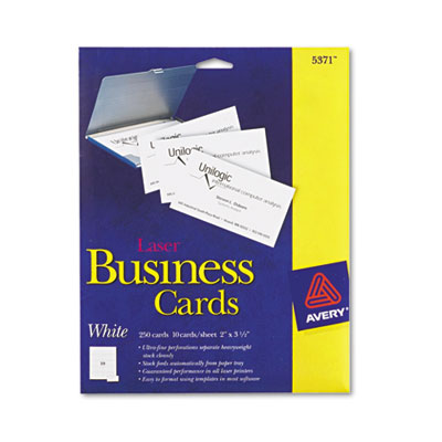 Avery&reg; Standard Printable Microperforated Business Cards