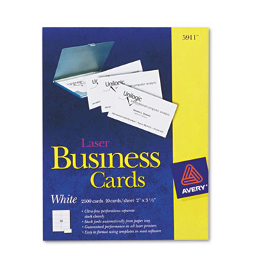 Avery&reg; Standard Printable Microperforated Business Cards