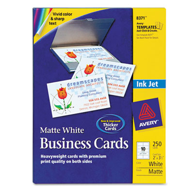 Avery&reg; Standard Printable Microperforated Business Cards