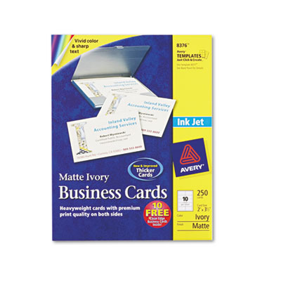 Avery&reg; Standard Printable Microperforated Business Cards