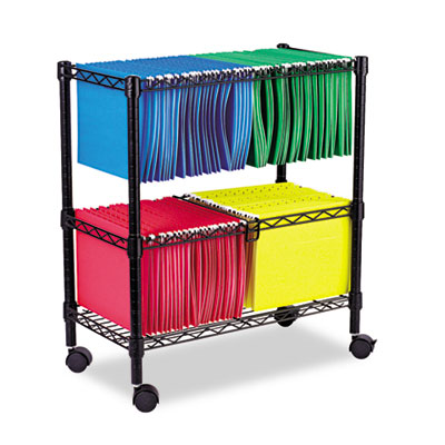 Alera&reg; Rolling File Cart