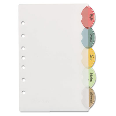 Avery&reg; Insertable Style Edge&trade; Tab Plastic Dividers