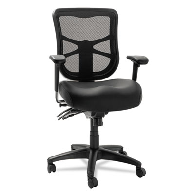 Alera&reg; Elusion Series Mesh Mid-Back Multifunction Chair