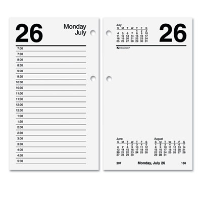 AT-A-GLANCE&reg; Desk Calendar Refill