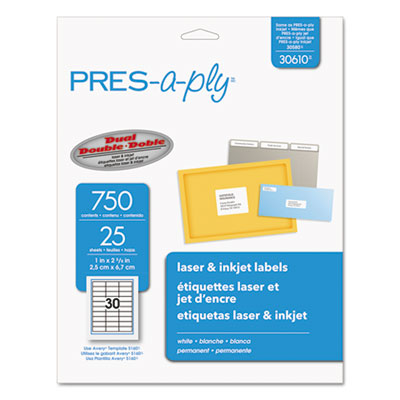 PRES-a-ply&reg; Labels