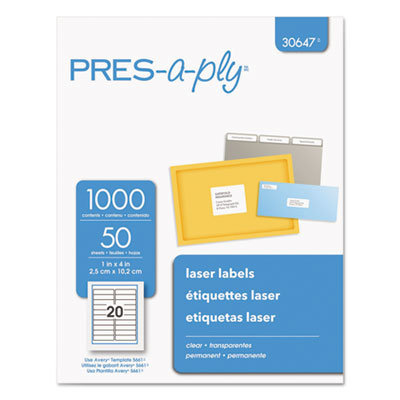 PRES-a-ply&reg; Labels