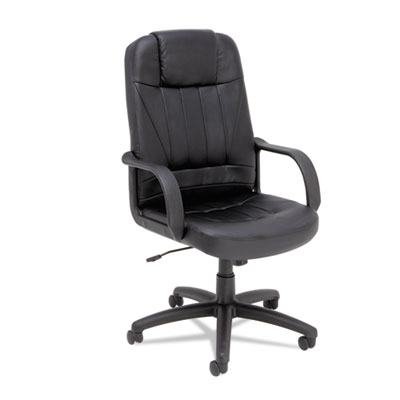 Alera&reg; Sparis Executive High-Back Swivel/Tilt Leather Chair