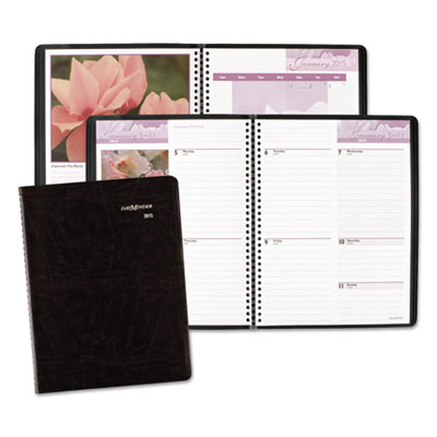 DayMinder&reg; Floral Weekly/Monthly Planner