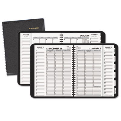 AT-A-GLANCE&reg; Triple View&trade; Weekly/Monthly Appointment Book