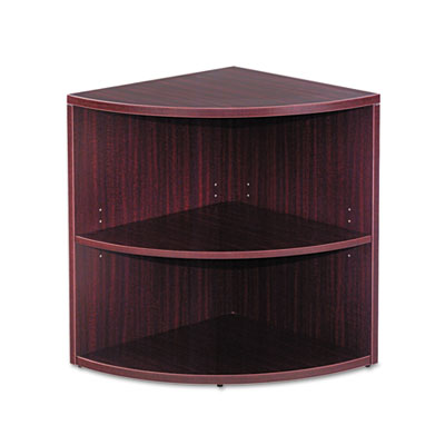 Alera&reg; Valencia Series Quarter Round Lower Bookcases
