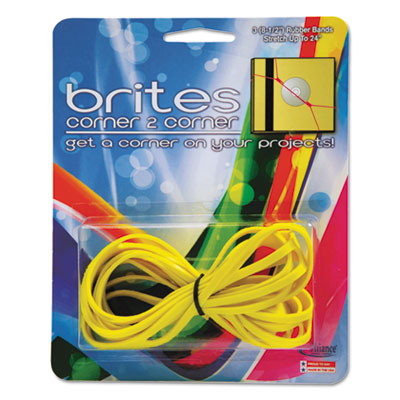 Alliance&reg; Brites&reg; Corner-To-Corner&trade; Rubber Bands