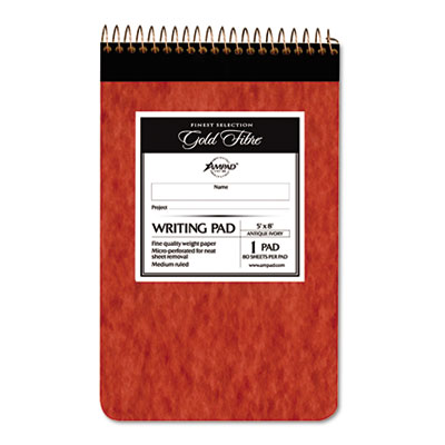 Ampad&reg; Gold Fibre&reg; Retro Wirebound Writing Pads