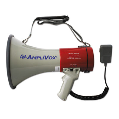 AmpliVox&reg; MityMeg&reg; Piezo Dynamic Megaphone