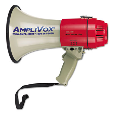 AmpliVox&reg; MityMeg&reg; Piezo Dynamic Megaphone