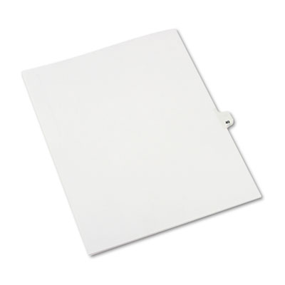 Avery&reg; Preprinted Legal Exhibit Index Tab Dividers with Black and White Tabs
