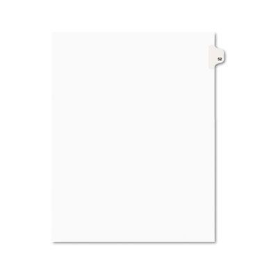 Avery&reg; Preprinted Legal Exhibit Index Tab Dividers with Black and White Tabs