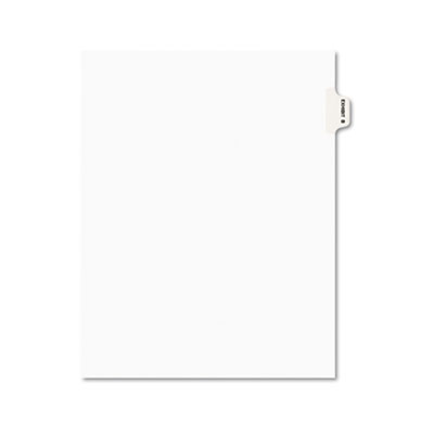 Avery&reg; Legal Index Divider, Exhibit Alpha Letter, Avery&reg; Style