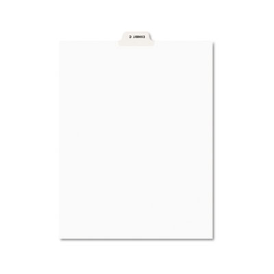 Avery&reg; Legal Index Divider, Exhibit Alpha Letter, Avery&reg; Style