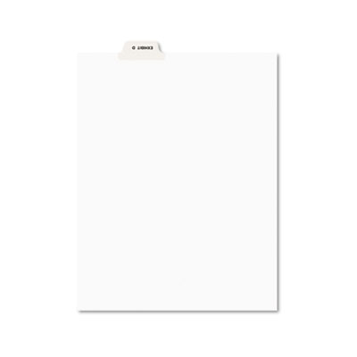 Avery&reg; Legal Index Divider, Exhibit Alpha Letter, Avery&reg; Style