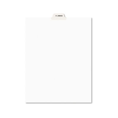 Avery&reg; Legal Index Divider, Exhibit Alpha Letter, Avery&reg; Style