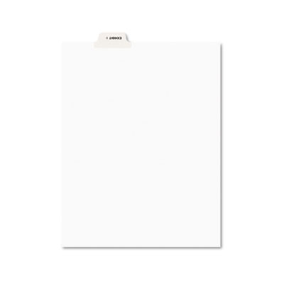 Avery&reg; Legal Index Divider, Exhibit Alpha Letter, Avery&reg; Style