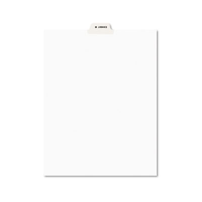 Avery&reg; Legal Index Divider, Exhibit Alpha Letter, Avery&reg; Style